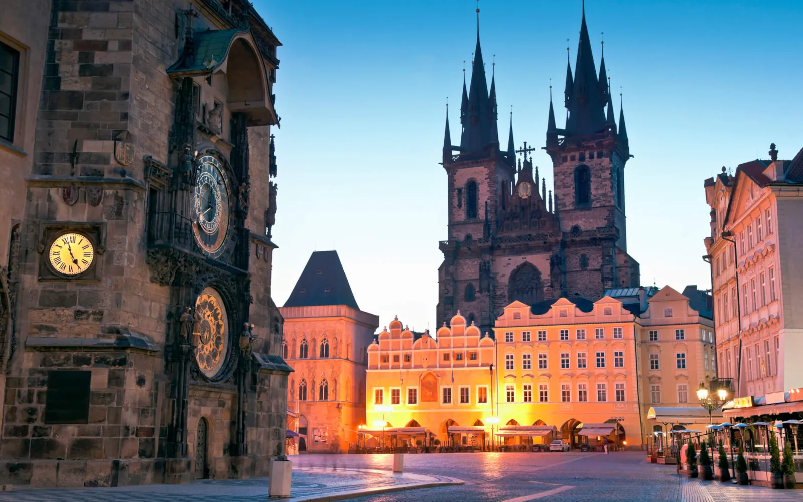 Old Town Square and the Astronomical Clock