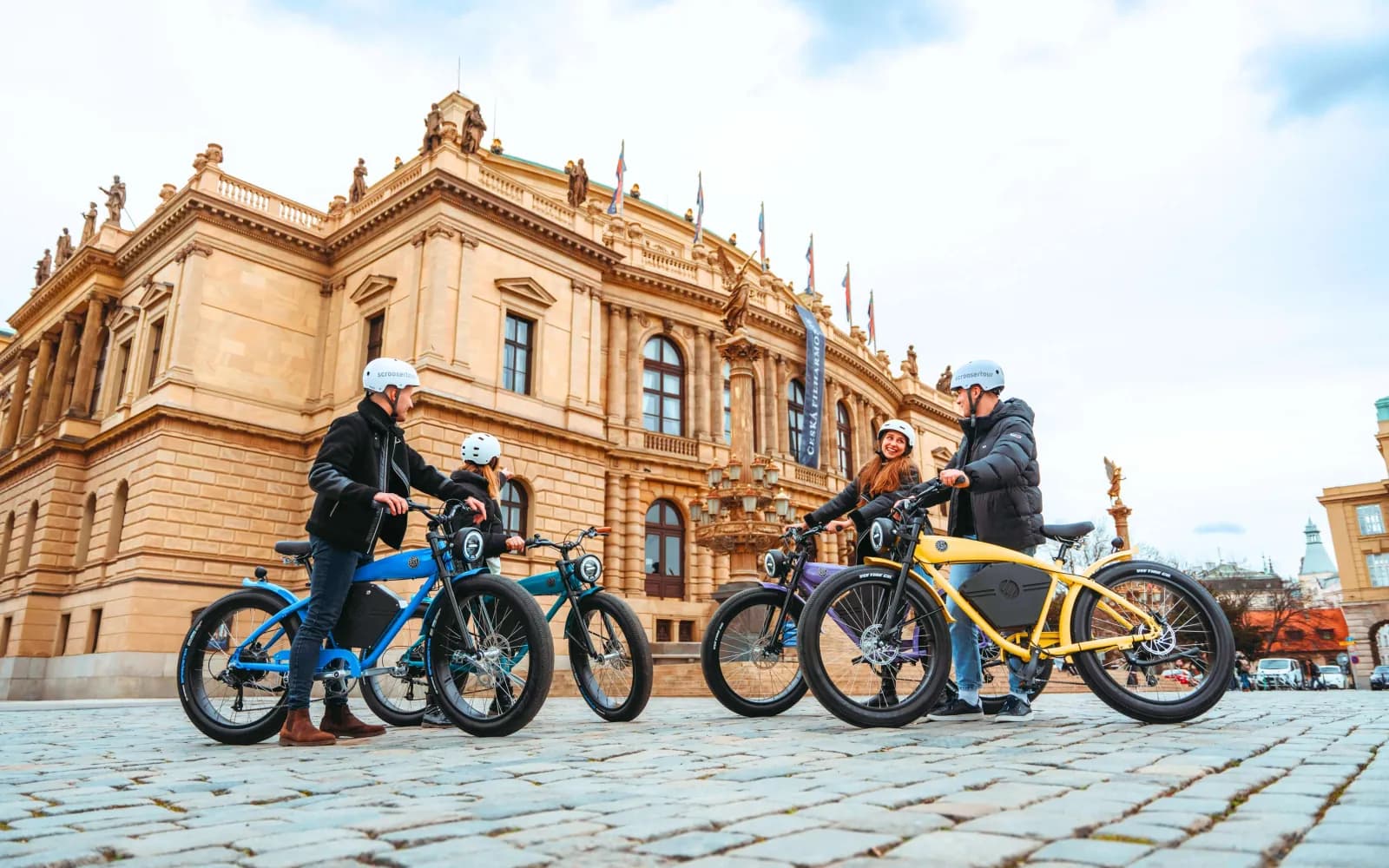 The Rudolfinum concert hall in Prague