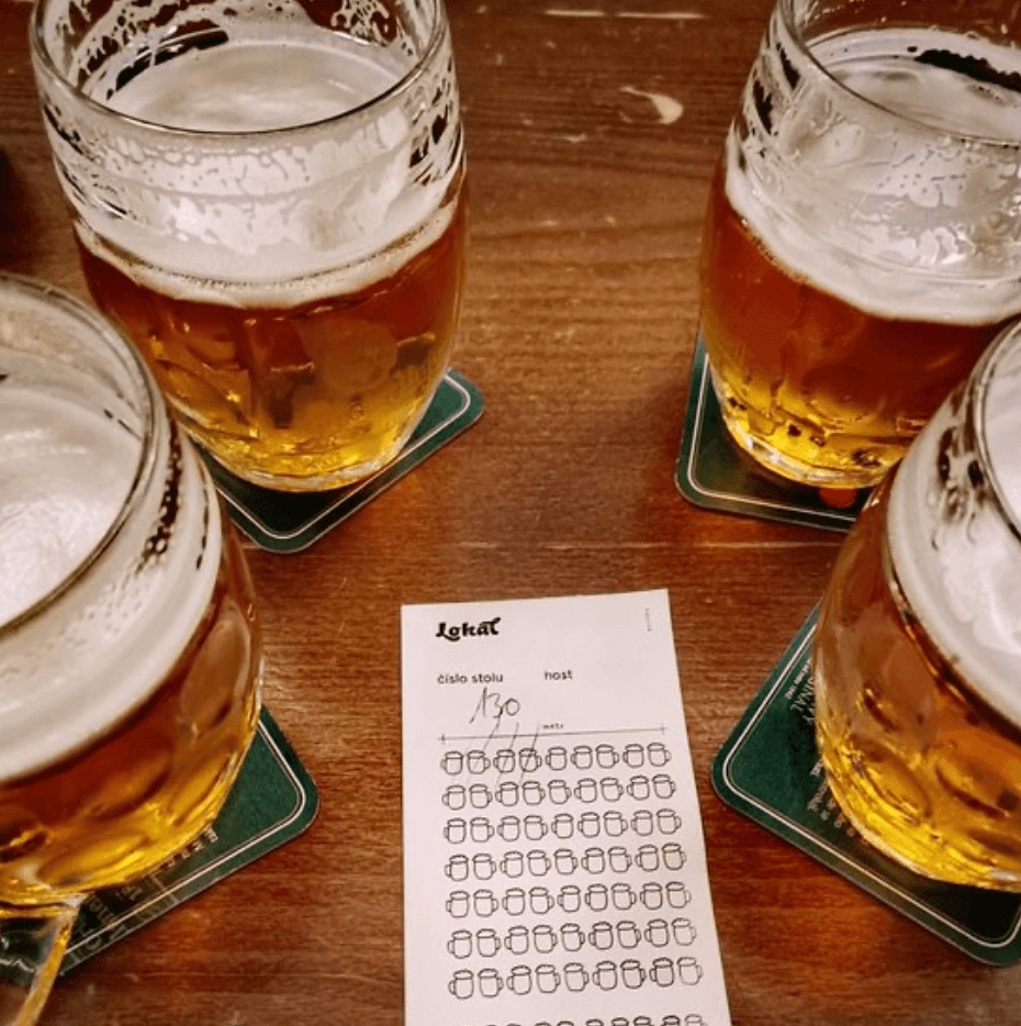 Beer at Lokál